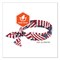 Ergodyne Chill-Its 6700 Cooling Bandana Polymer Tie Headband, One Size Fits Most, Stars and Stripes 12303 - alternate 2